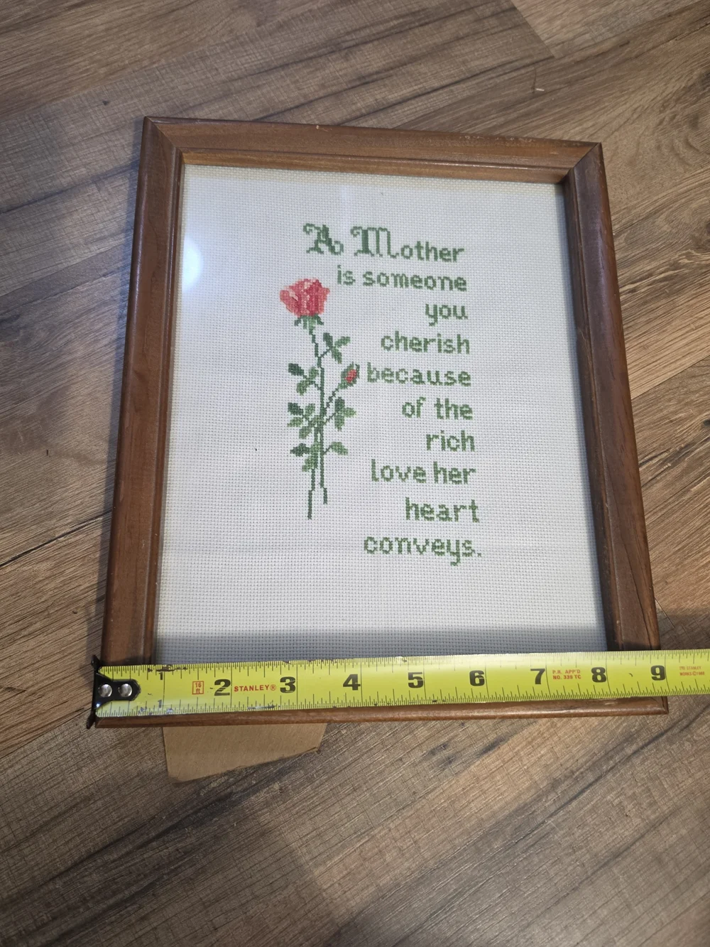 N/A handcrafted framed